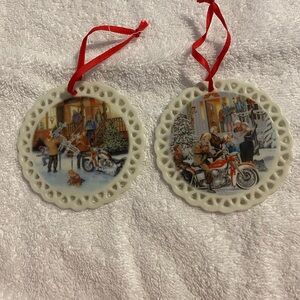 Harley-Davidson Collection Christmas ornaments (2)